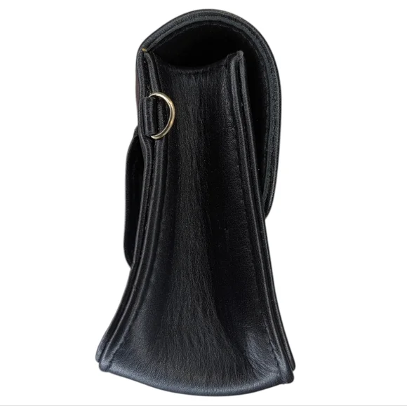 Mandrn Black Leather Belt Bag - Picture 5 of 14